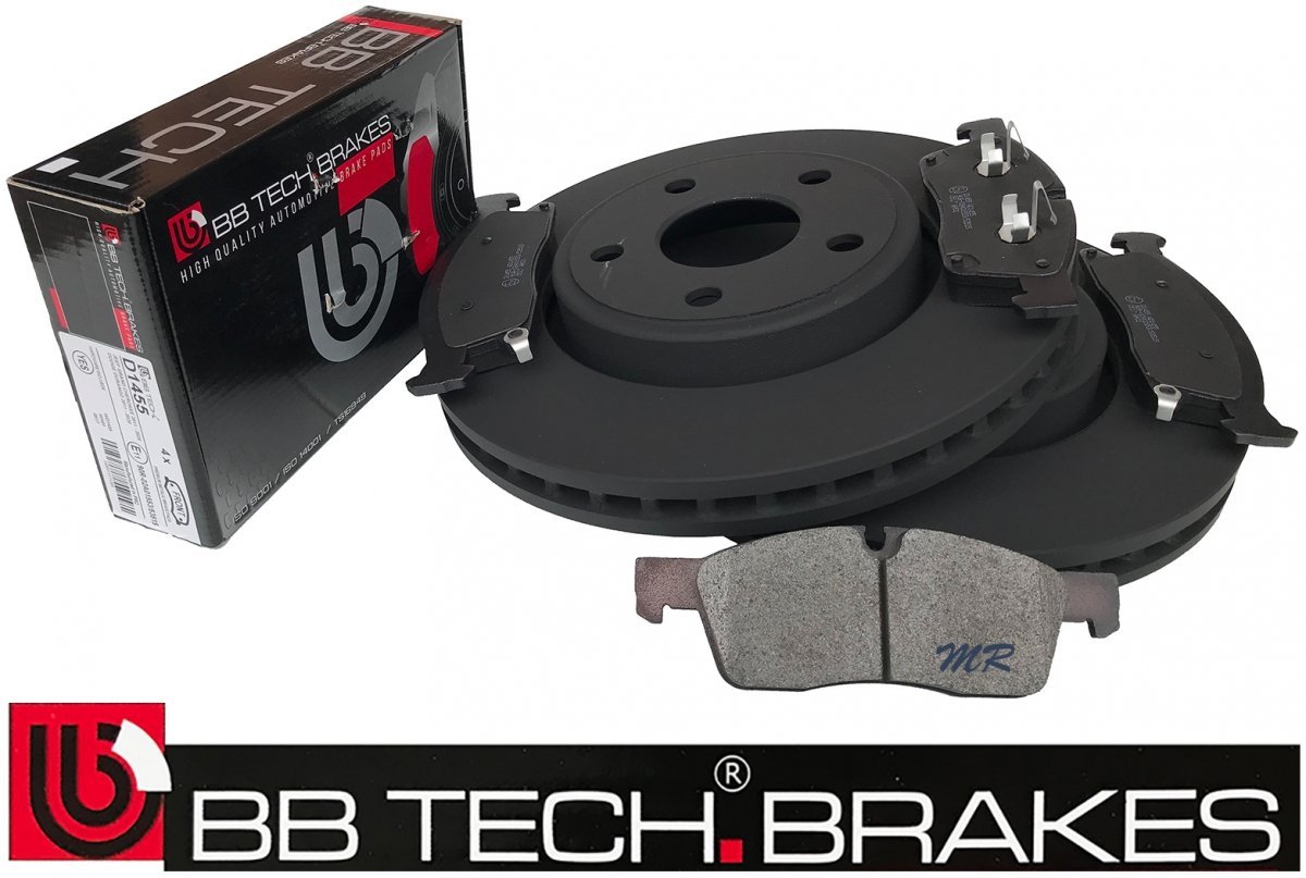 Przednie klocki + tarcze hamulcowe 330mm BB-TECH Dodge Durango 3,6 V6