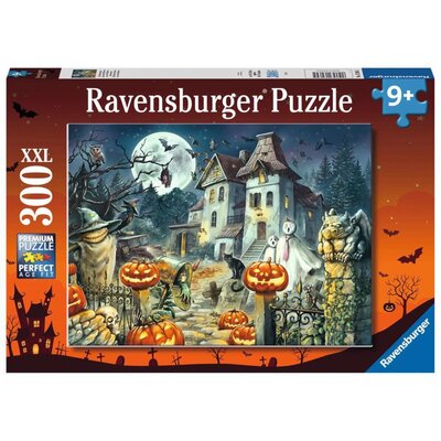 Ravensburger Kinderpuzzle 13264 - Das Halloweenhaus 300 Teile XXL - Puzzle für Kinder ab 9 Jahren 13264