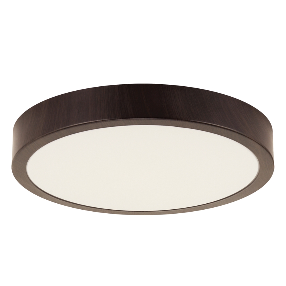Plafoniera Led Atut 04150 Ideus 18W 4100K metalowa okrągła brązowa