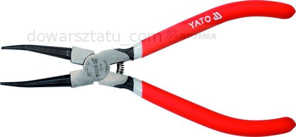 YATO szczypce do pierścieni osadczych Segera 180mm, wewnętrzne, proste, 2137 (YT-2137)