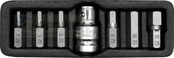 Yato zestaw bitów imbus 6 sztuk + adapter YT-0412