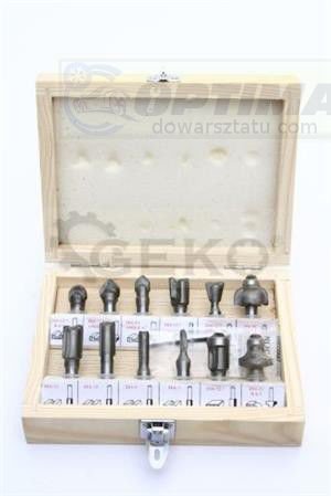 GEKO G01200 Zestaw frezów do drewna G01200