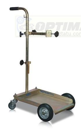 Mobilny Zestaw Smarownicy Pod Beczkę 180-200kg (Pompa 50:1 Dł. 940mm, Pistolet, z Adapterem z i Przewodem 2m)
