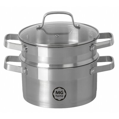 Garnek Z Wkładem Do Gotowania Na Parze Mg Home Professional 20 Cm