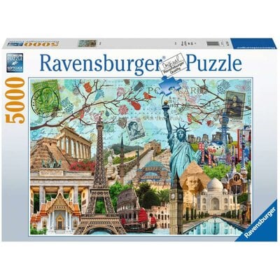Puzzle RAVENSBURGER Duże miasto 17118 (5000 elementów)