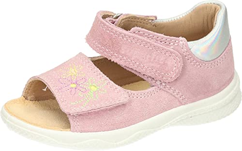 Superfit Sandały Polly, różowe/srebrne 5500, 21 EU, Różowe srebro 5500, 21 EU