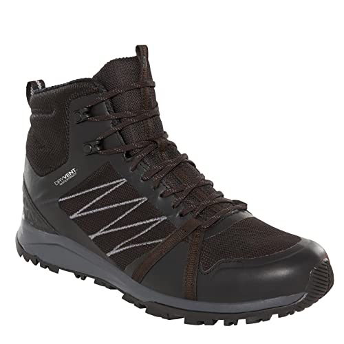 The North Face Męskie buty trekkingowe Litewave Fastpack Ii Mid Wp, Tnf czarny - 45 EU