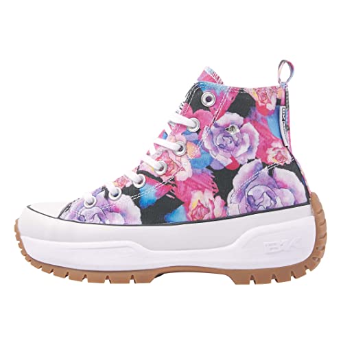 British Knights Kaya MID Fly buty damskie High-Top, kwiatowy, 41 EU