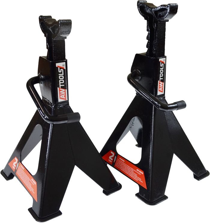 AwTools Podstawki samochodowe 385, 585 mm, 2 szt