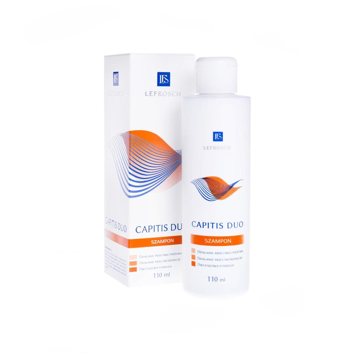 LEFROSCH Capitis duo szampon przeciwłupieżowy i przeciwgrzybiczy 110 ml