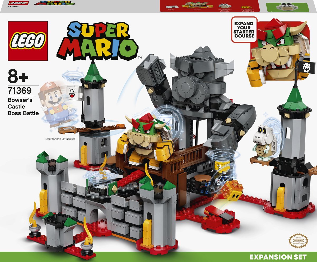 LEGO Super Mario Walka w zamku Bowsera - zestaw rozszerza 71369