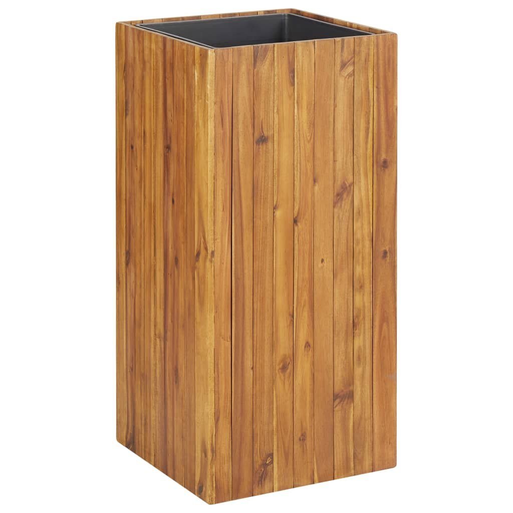 vidaXL Donica ogrodowa 43,5 x 43,5 x 90 cm, lite drewno akacjowe