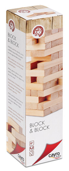 Cayro Jenga Chwiejąca sięieża Block a Block 0652