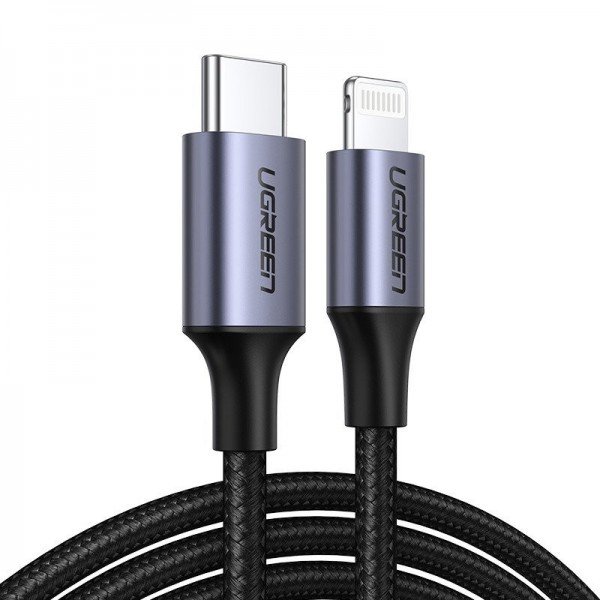 Ugreen Kabel USB  Kabel USB-C do Lightning UGREEN Power Delivery MFi 18W 1m UGR268