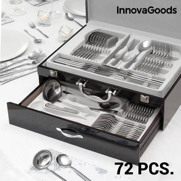 innovagoods Ceramic Blade Zestaw naczyń kuchennych Cook DLux InnovaGoods 72 szt.)