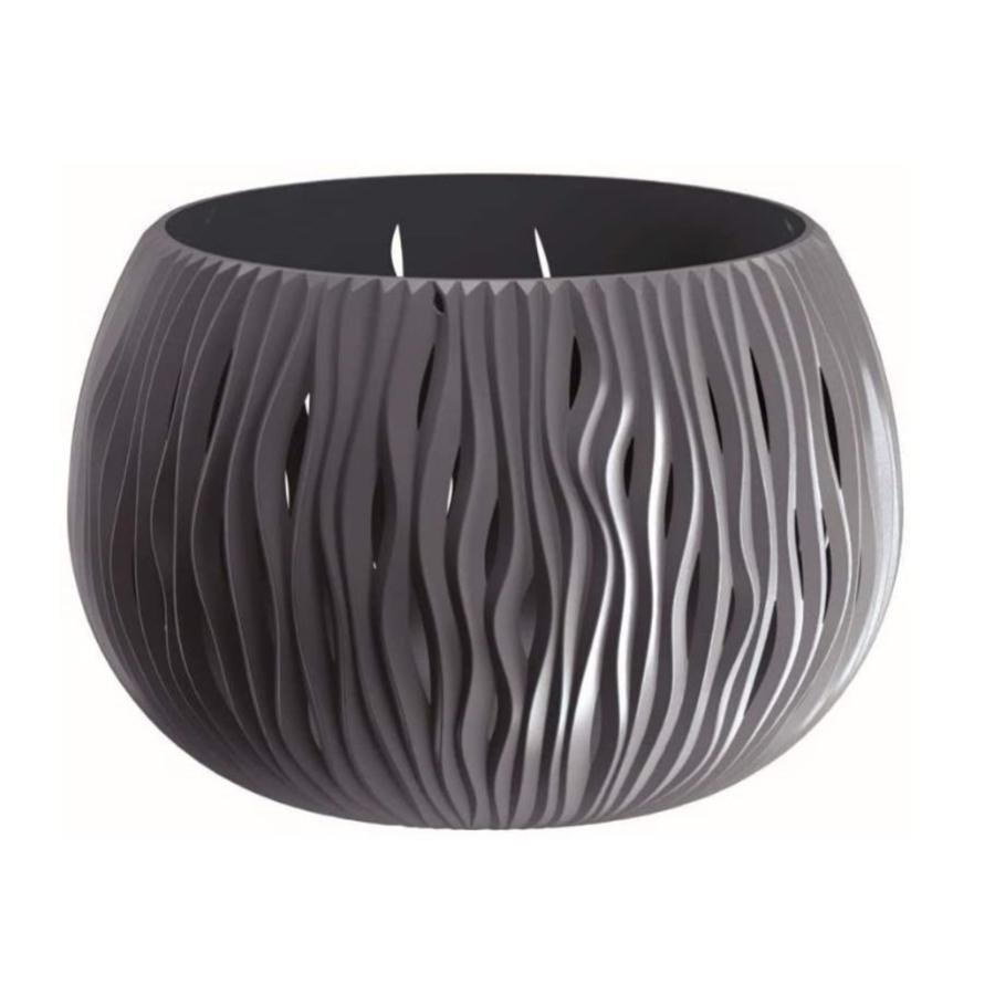 Prosperplast Doniczka z wkładem Sandy Bowl DSK240 antracyt AP_219378