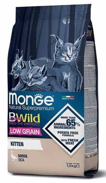 Monge BWild Cat Kitten 1,5 kg