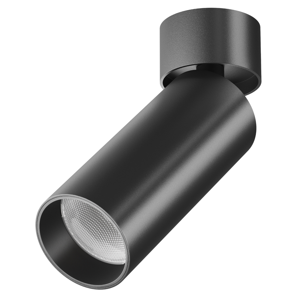 Lampa sufitowa regulowana Focus C055CL-L12B3K-W-B LED 12W czarna