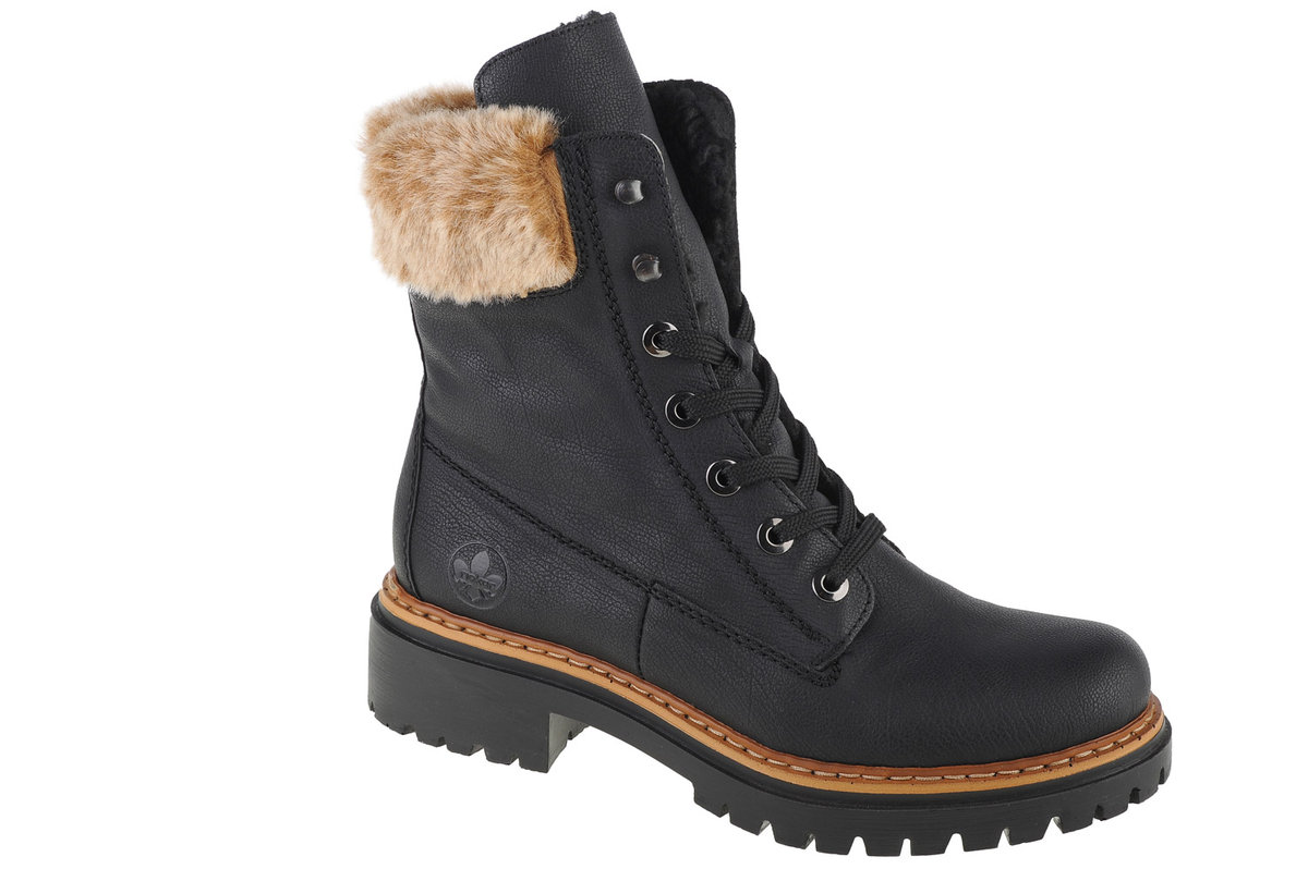 Rieker Trapery 72630-00 Czarny