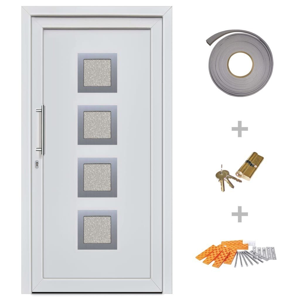 Lumarko Drzwi Wejściowe Zewnętrzne, Białe, 108 X 200 Cm