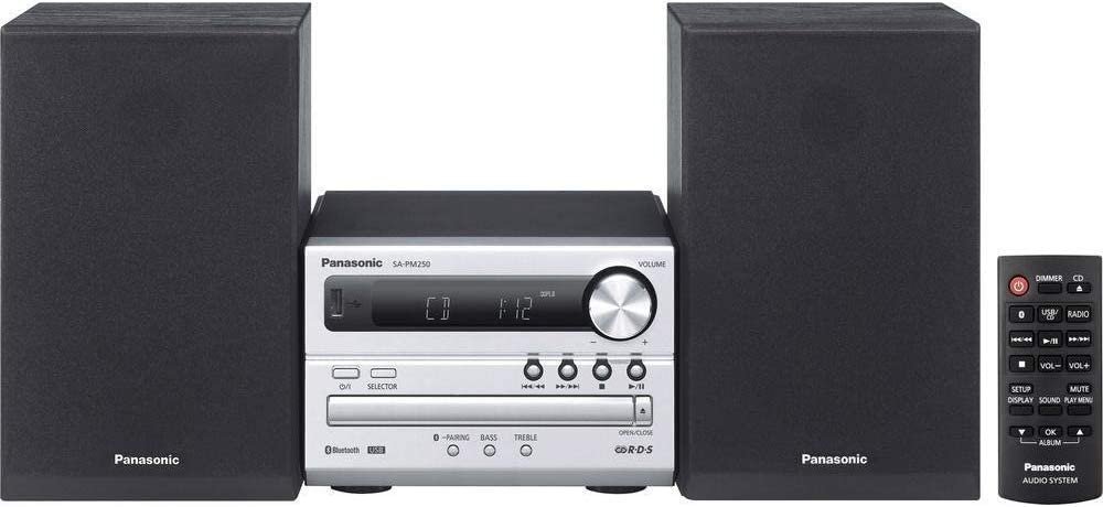 Wieża Panasonic Sc-Pm250Eg 20W Fm Bt Usb Cd Pilot
