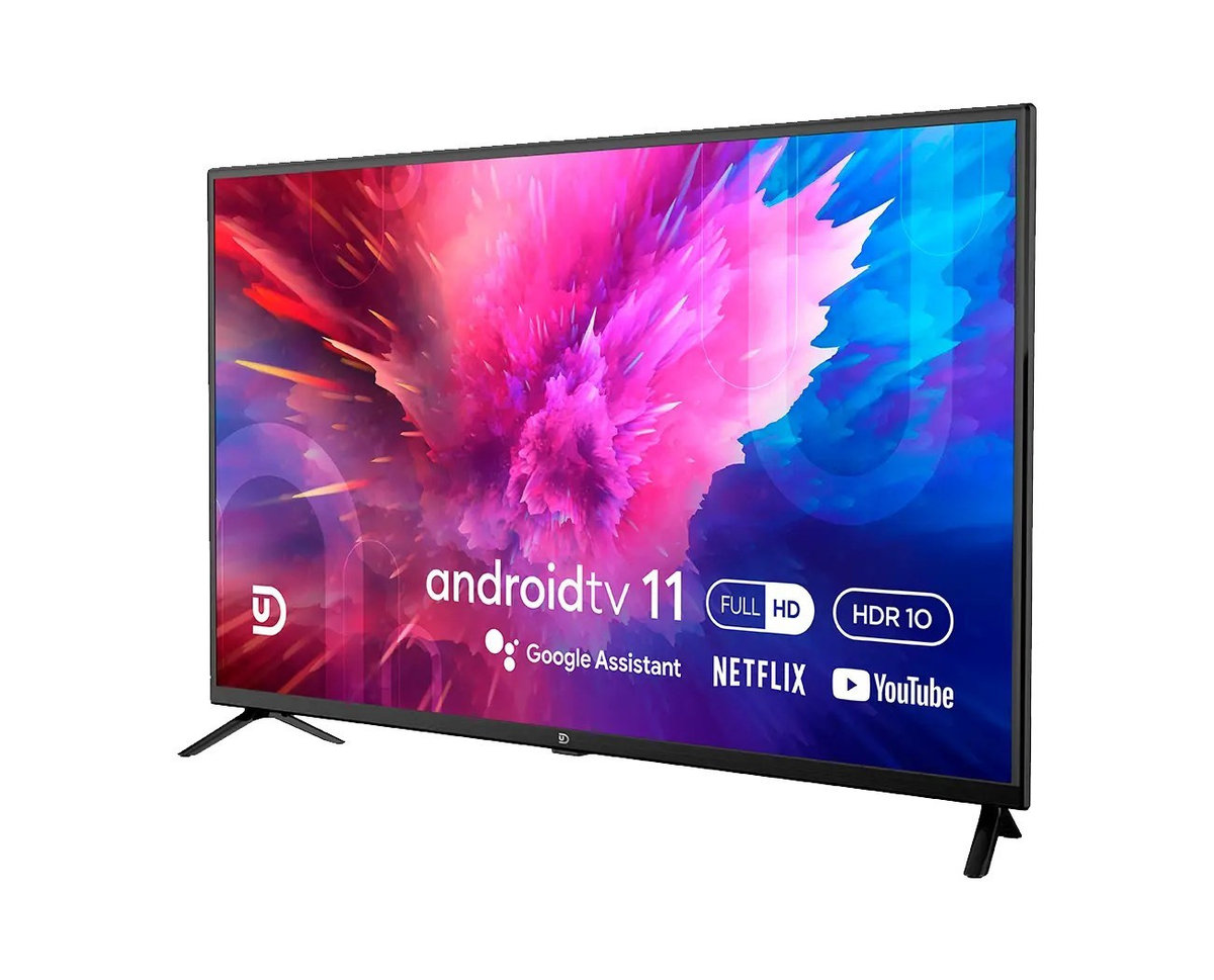 Фото - Телевізор Union Distribution Telewizor 40" UD 40F5210 Full HD, D-LED, Android 11, DVB-T2 HEVC 