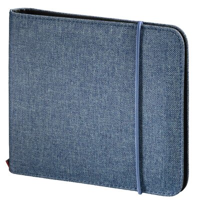 Hama Etui Wallet 24 na płyty CD/DVD Niebieski Wallet 24