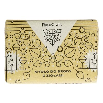RareCraft mydło ziołowe z pokrzywą i łopianem 110g