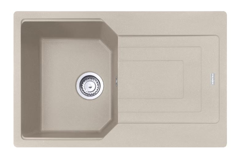 Franke Urban UBG 611-78 GSC Zlewozmywak granitowy jednokomorowy 78x50 cm orzechowy 114.0687.274