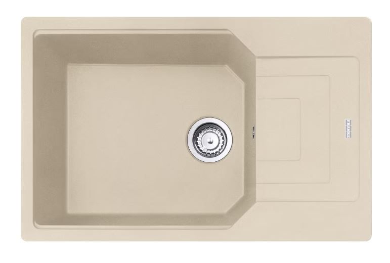 Franke Urban UBG 611-78 XL GSC Zlewozmywak granitowy jednokomorowy 78x50 cm beżowy 114.0687.277