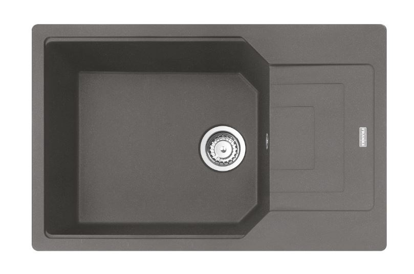 Franke Urban UBG 611-78 XL GSC Zlewozmywak granitowy jednokomorowy 78x50 cm kamienny szary 114.0687.281