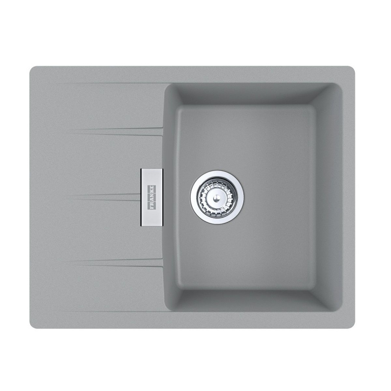 Franke Centro CNG 611-62 GSC Zlewozmywak granitowy jednokomorowy 62x50 cm kamienny szary 114.0687.315
