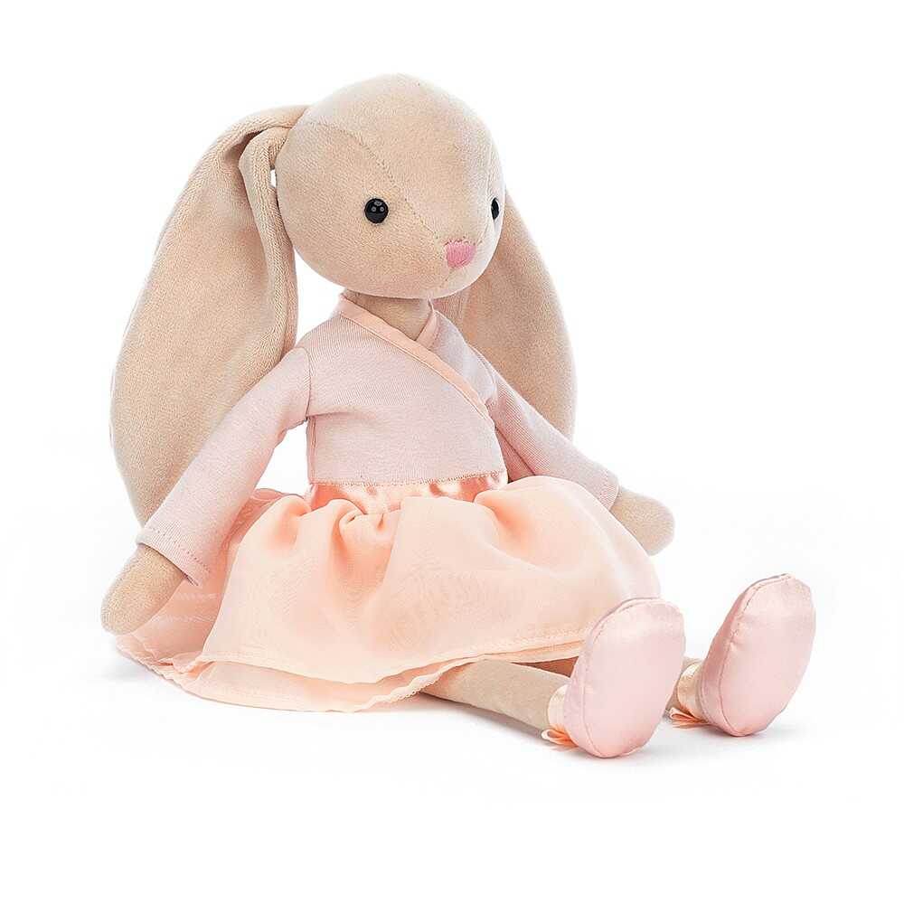 MASKOTKA JELLYCAT - KRÓLICZEK LILA BALERINA 32 cm