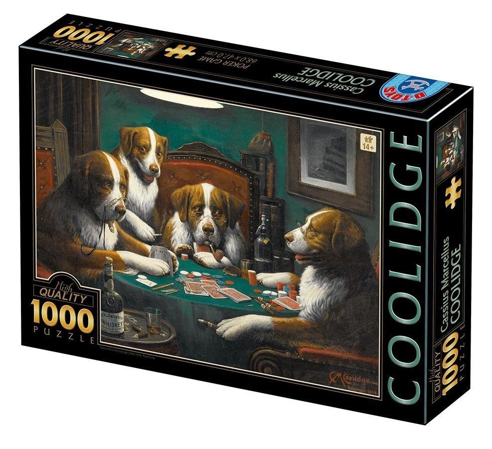 D-Toys Puzzle 1000 Poker