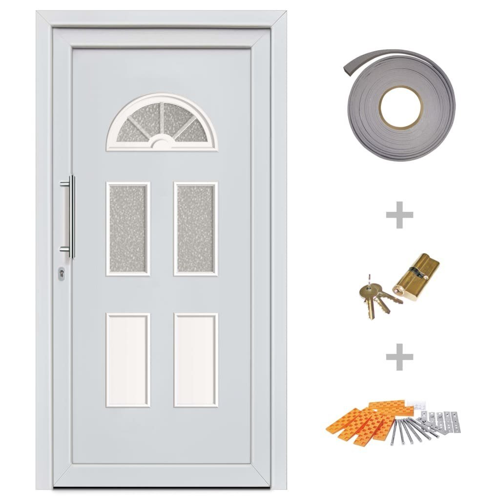 Lumarko Drzwi Wejściowe Zewnętrzne, Białe, 88 X 208 Cm