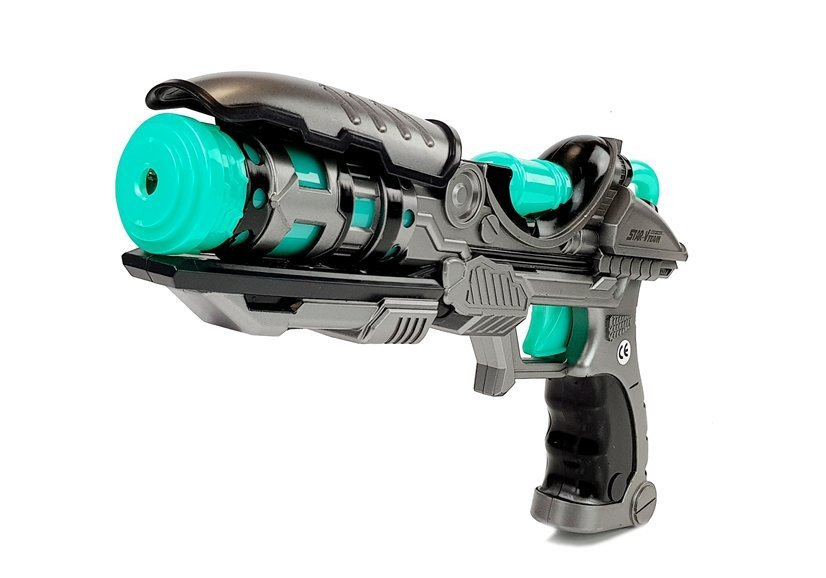 Pistolet laserowy + miecz Leantoys