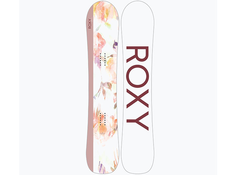 Deska snowboardowa damska Roxy Breeze biało-beżowa 22SN064