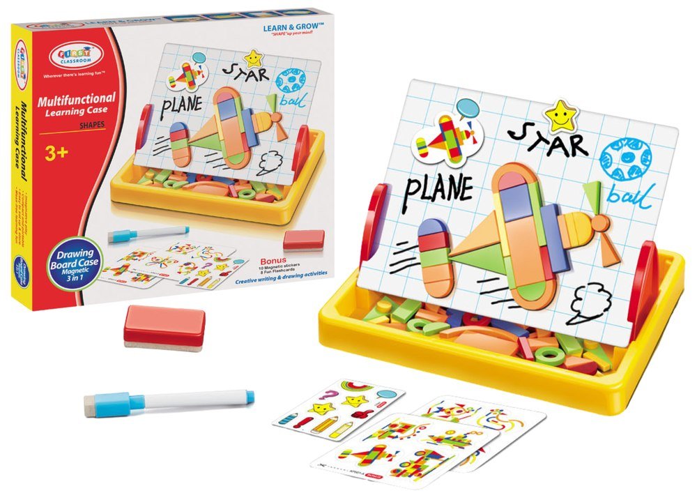 Tablica Magnetyczna Do Rysowania Figury Geometryczne Magnesy Import LEANToys