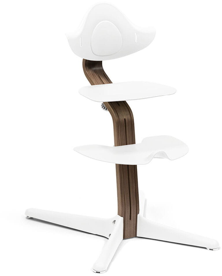 Stokke Nomi - wielofunkcyjne krzesełko nowej generacji  | Walnut White