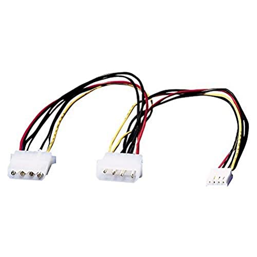 Roline Y-powercord FDD 5.25inch +3.5inch 30cm - 11.03.1010