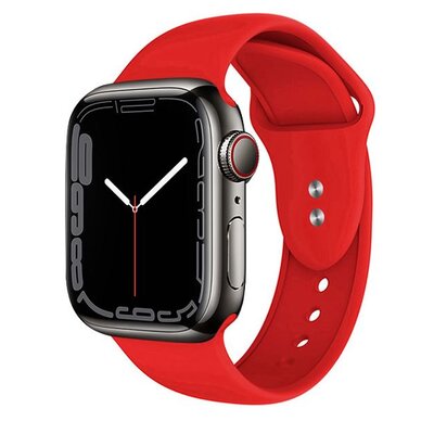 Apple Crong Pasek Crong Liquid Band do Watch 42/44 mm czerwony CRG-44LQB-RED
