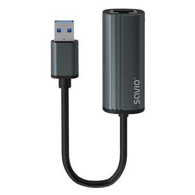 SAVIO AK-55 ADAPTER USB-A DO RJ-45 GIGABIT ETHERNE