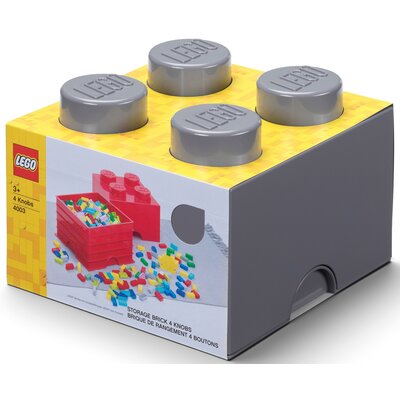 Lego Pojemnik 250x250x180 mm ciemnoszary # z wartością produktów powyżej 89zł!