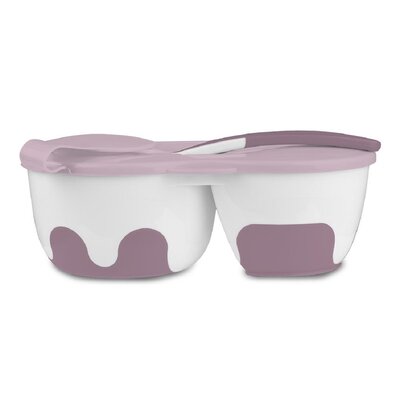 BabyOno 1067/02 MISECZKA2-KOMOROWA Z ŁYŻECZKĄ RÓŻOWA 66458-uniw