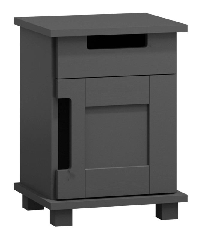 Szafka nocna nr5 Modern szara