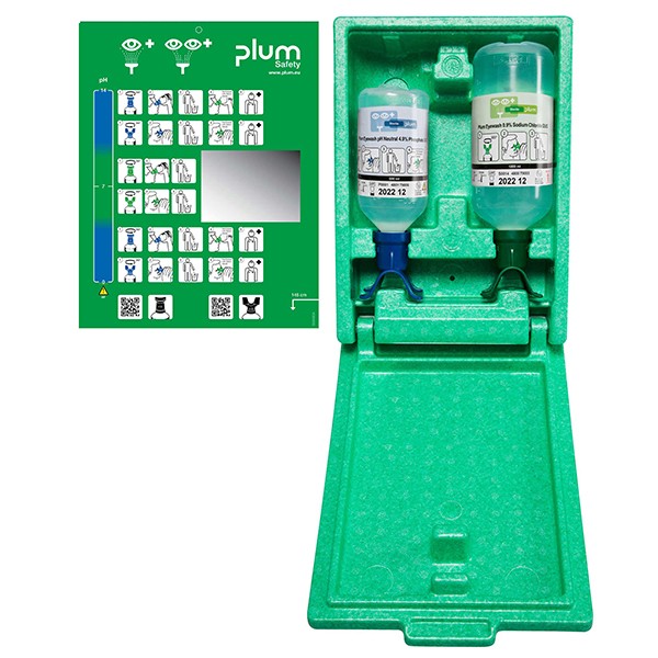 Naścienny Pojemnik Z Płukankami Do Oczu Plum Eyewash Box 4810