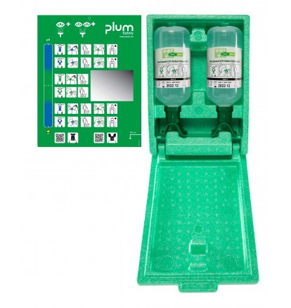 Naścienny Pojemnik Z Płukankami Do Oczu Plum Eyewash Box 4816