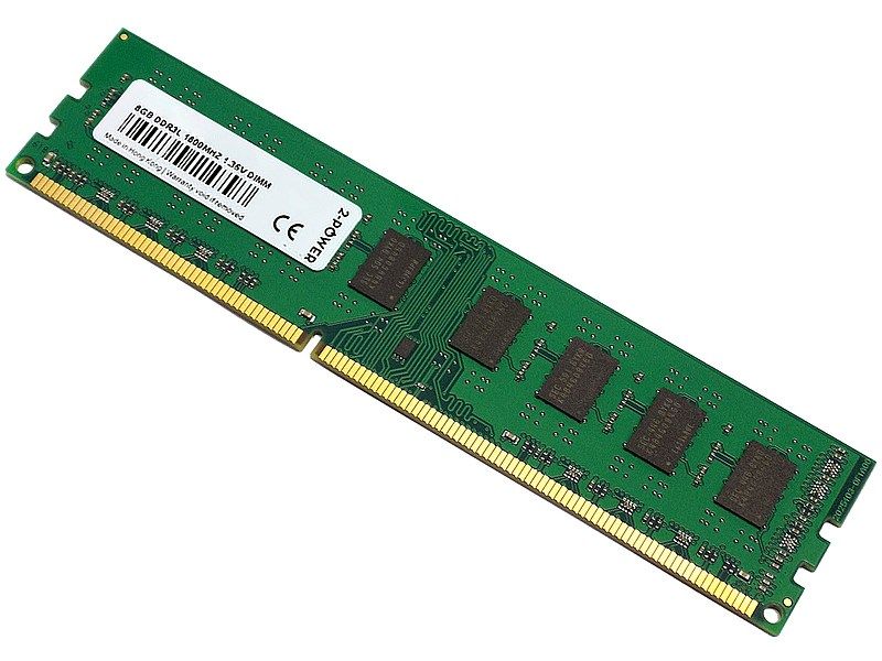 RAM DIMM DDR3L 2-Power 8GB PC3L-12800