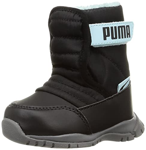 PUMA Unisex buty dziecięce Nieve Boot WTR Ac Inf Sneaker, Puma Black Puma Black, 27 EU