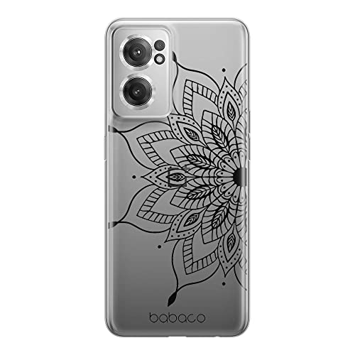 ERT GROUP etui na telefon Oneplus NORD CE 2, case oryginalny i oficjalnie licencjonowany przez Babaco, wzór Mandalas 004, optymalnie dopasowane, plecki z TPU częściowo przeźroczyste
